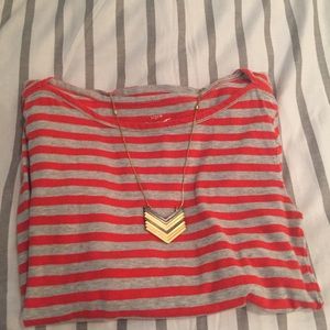 J Crew Artist Boat Neck T!