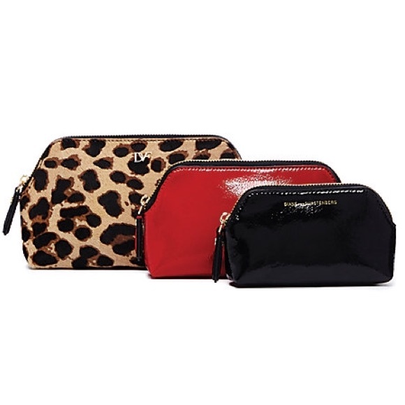 Diane Von Furstenberg Handbags - DVF Voyage Triple Cosmetic Case Set