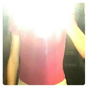 Dark pink crop top