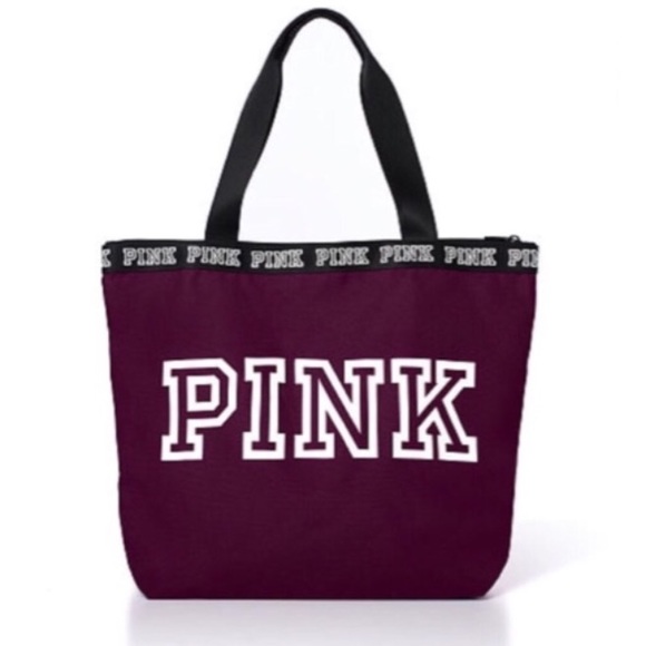 Maroon tote