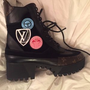 Louis Vuitton forest boots