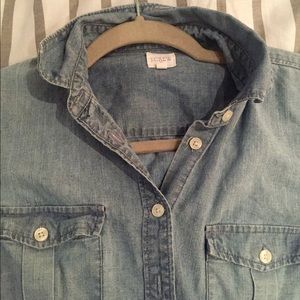 J Crew Chambray Shirt!!