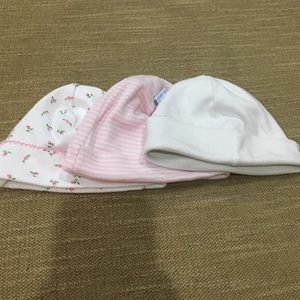 Lot of 3 Newborn Beanies