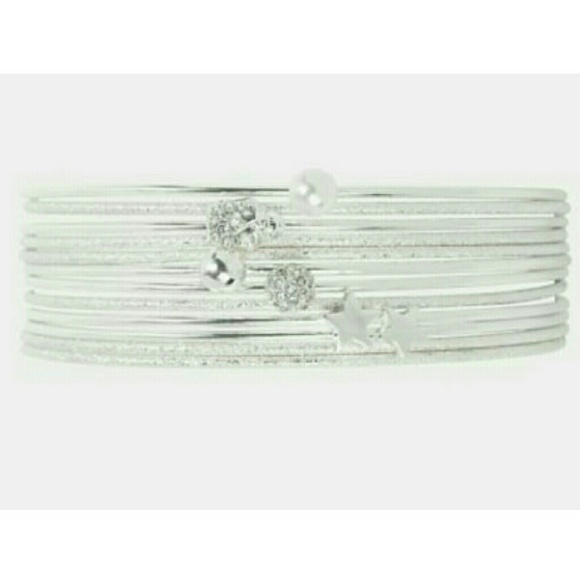 🚔FLASH SALE!🚔Torrid•Silver•Bangle•Set - Picture 2 of 3