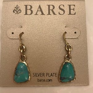 Barse turquoise earrings