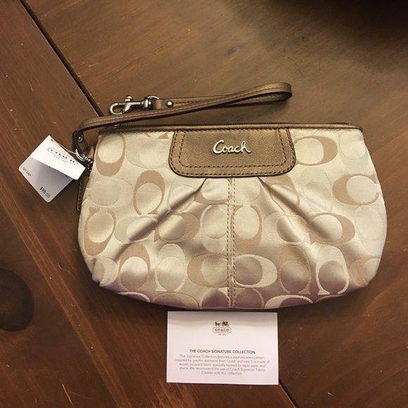 Coach wristlet