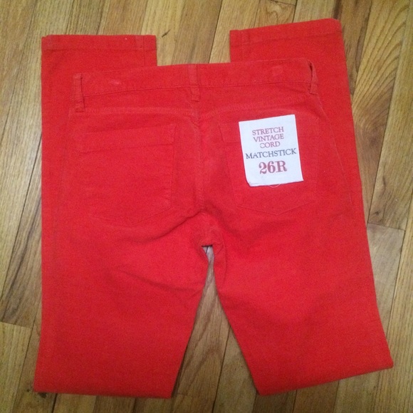 JCrew Matchstick Cords