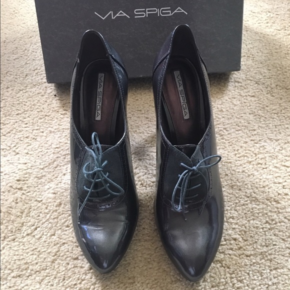 Via Spiga Lace Up Heel