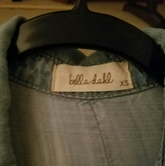 Bella Dahl washed denim shirt