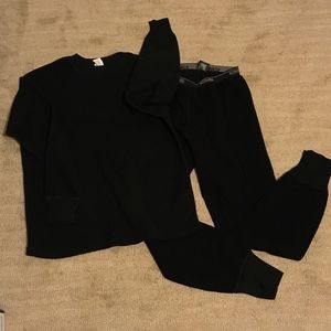 Fleece "long underwear" (top & pants)