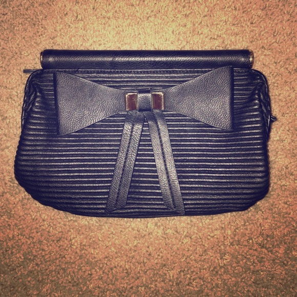 Bebe Clutch with Bow