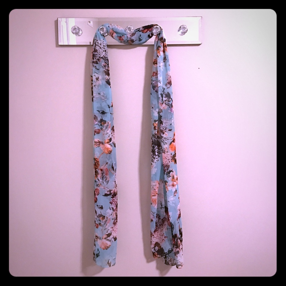 Floral scarf