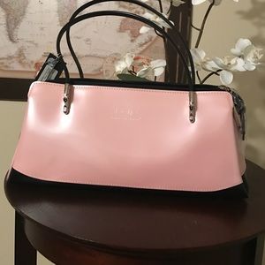Beijo satin pink bag