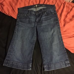 Crop Dojo Seven for all mankind jeans