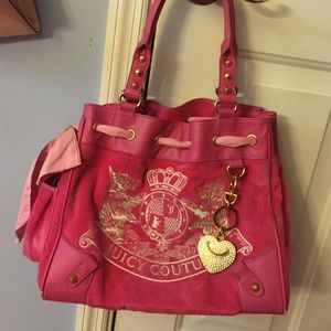 Hot pink Juicy Couture purse