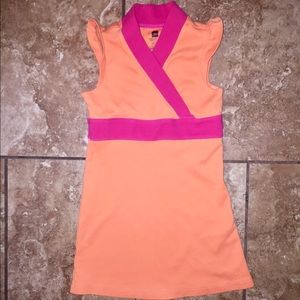 Tea Collection Size 4 Orange Dress