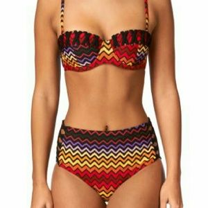 Minkpink high-waisted bikini set