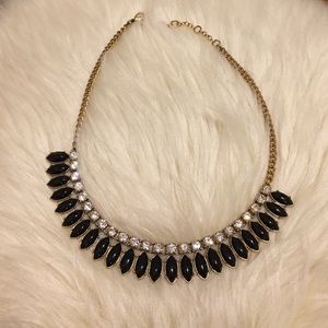 J. Crew necklace, black