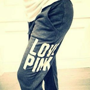 Victoria's Secret skinny collegiate sweatpant sz m