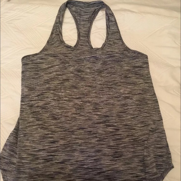 Lululemon space dye black white yogi racerback 8 - Picture 1 of 3