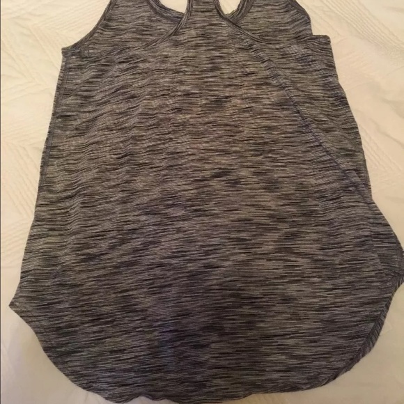 Lululemon space dye black white yogi racerback 8 - Picture 2 of 3