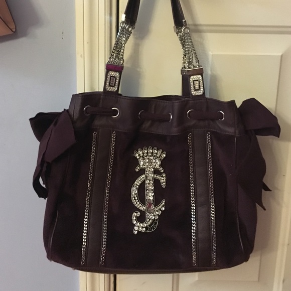 Purple juicy couture bag