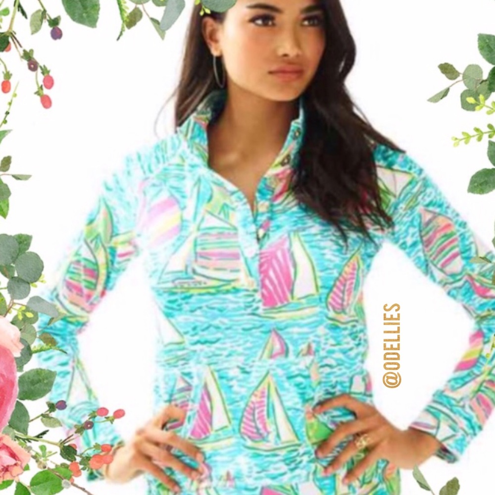 Lilly Pulitzer You Gotta Regatta Captain Popover
