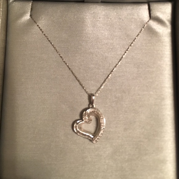 Authentic Zales Heart Necklace
