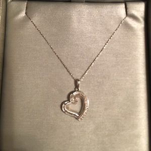 Authentic Zales Heart Necklace