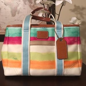 Coach watercolor bag