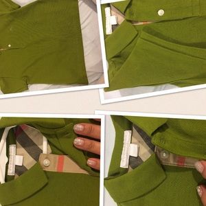 Burberry toddler polo shirt