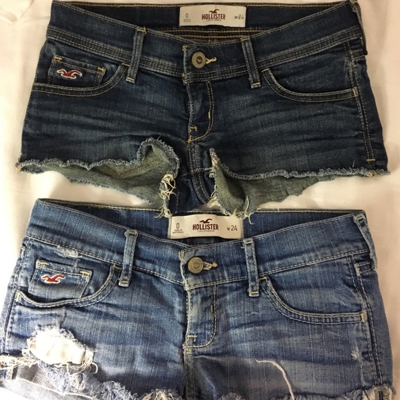 Hollister Pants - BUNDLE! 2 Hollister jean shorts