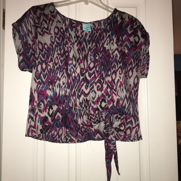 🚫SOLD🚫 Satin animal print top