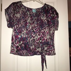 🚫SOLD🚫 Satin animal print top