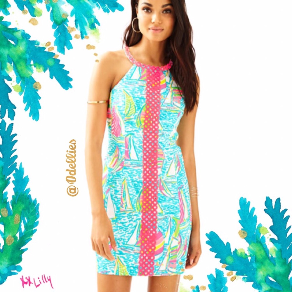 🎉HP🎉Lilly Pulitzer You Gotta Regatta Sasha Dress - Picture 3 of 8
