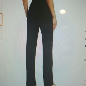 Sag Harbor women's slimming panel pant 8 petite