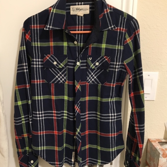 True religion flannel