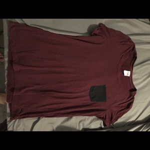 VS pink pocket shirt