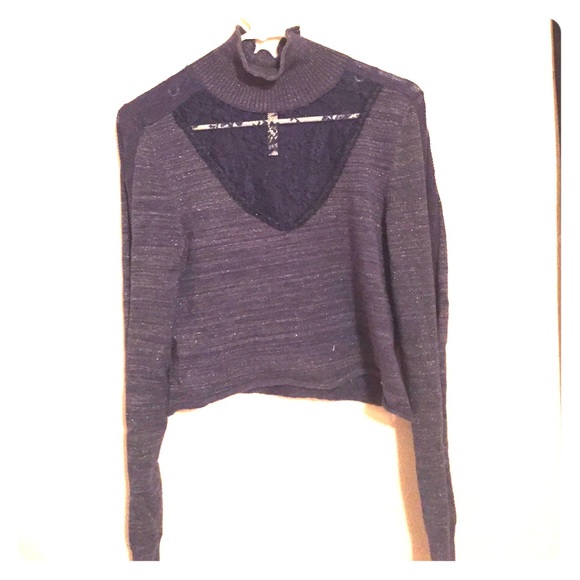 Free people crop top sweater