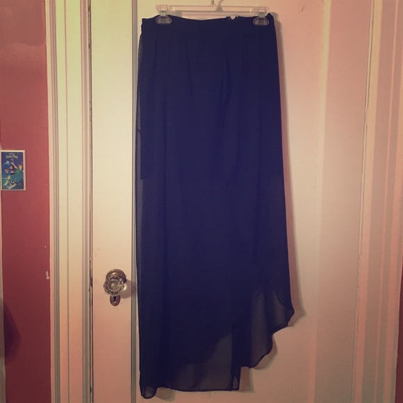 Long Black Skirt