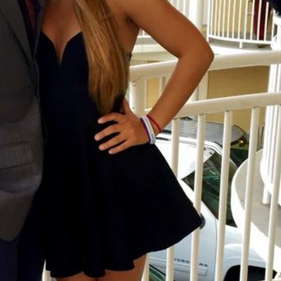 Black mini nasty gal dress