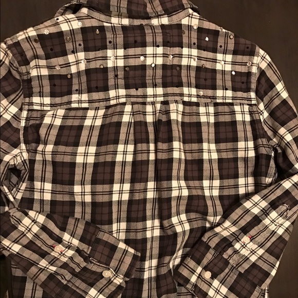 3/4 sleeve flannel - Picture 2 of 2