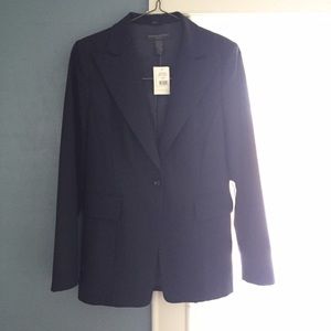 Banana Republic NWT Charcoal Long Blazer