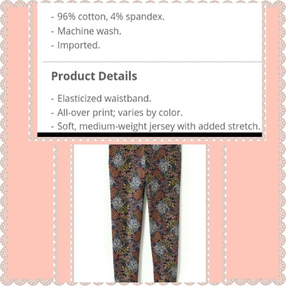 96% COTTON LEGGINGS 4 YOUR PRINCESS - Picture 2 of 4