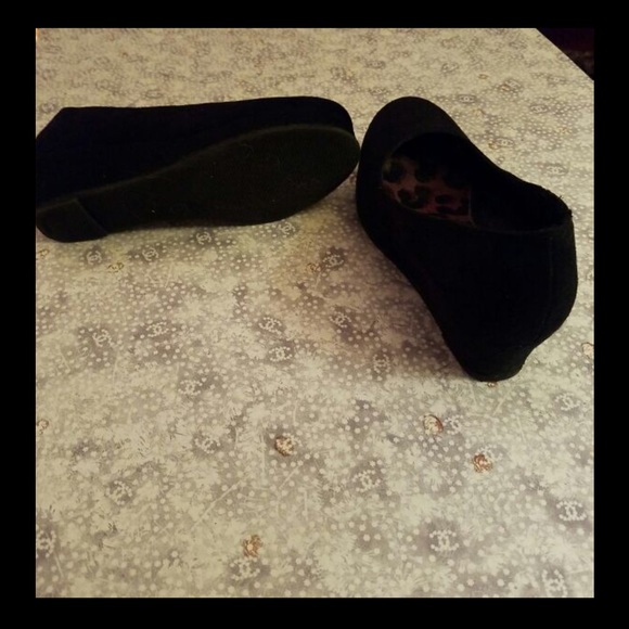 Candies size 1 girls wedge heels - Picture 2 of 2