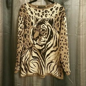 VINTAGE Tiger Sweater!