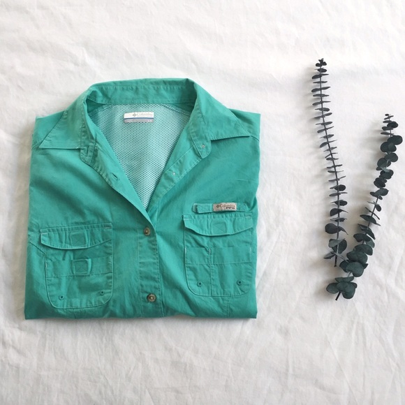 Columbia Tops - Sportswear Fishing Long Sleeve Shirt