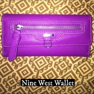 Nine West Purple Wallet