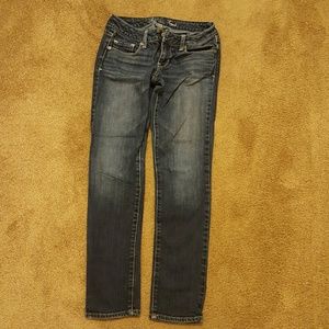 Size "0 Short" American Eagle Skinny Jeans