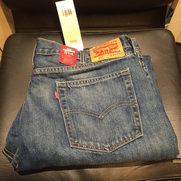 Brand New 514 Levi's  Straight 40x32